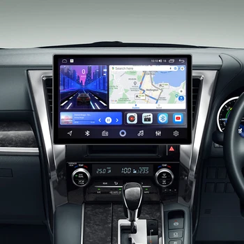 13.1/12,5 palca 2K QLED Obrazovky Pre Toyota Alphard Vellfire H30 2015 - 2022 360 Fotoaparát UIS7862A autorádia GPS Carplay Autoradio