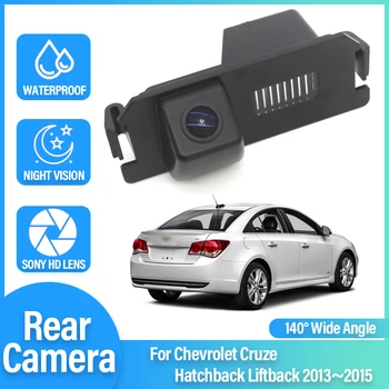 140 Stupeň 1080x720P HD CCD, Nočné Videnie Auto Vozidla Zozadu na Zadnej strane Fotoaparátu Pre Chevrolet Cruze Hatchback Liftback 2013~2015