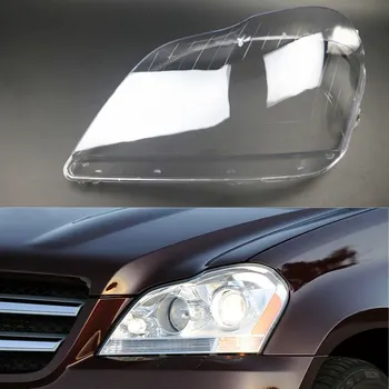 1PCS Auto Svetlometu Objektív Vedúci Svetlo Lampy Kryt Plášťa pre Mercedes Benz X164 GL350 GL400 GL450 GL500 2006-2011, Ľavej Strane