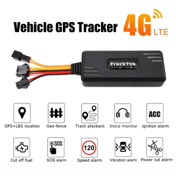 4G Nové GT06 Protokol Multifunkčné Auta GPS polohovacie zariadenie Proti Krádeži Jedného Tlačidla Zamknúť Auto určenia Polohy APLIKÁCIA Inteligentných pre 9-90V