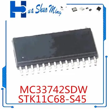 5 ks/Veľa STK11C68-S45 STK11C68 MC33742SDW MC3374 SOP28