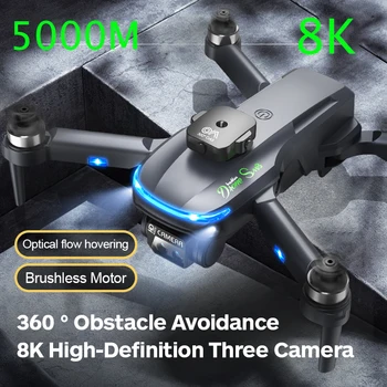 8K GPS HD Drone RC 5000M Striedavé ESC Quadcopter Profesionálne Tri Kamery Letecké Fotografie Prekážkou Vyhýbanie sa Lietadlo 2023