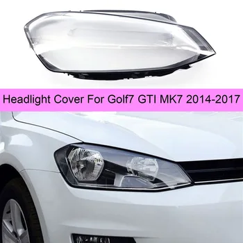 Auto Právo Svetlometov Kryt Vedúci Svetlo Lampy Objektív Shell Kryt pre Volkswagen VW Golf7 GLAXAY MK7 2014-2017 5G1941752/5G1941754