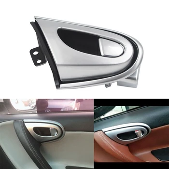 Auto Ľavej Vnútornej kľučky pre Luxgen 7 SUV U7 2011-2017 kľučky Chrom Eplate Vnútorné Dvere Spona