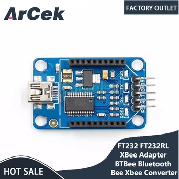 FT232 FT232RL XBee Adaptér BTBee Bluetooth Bee Xbee Prevodník USB na Sériový Port Adaptéra Modul pre Arduino Dosky mini Pro