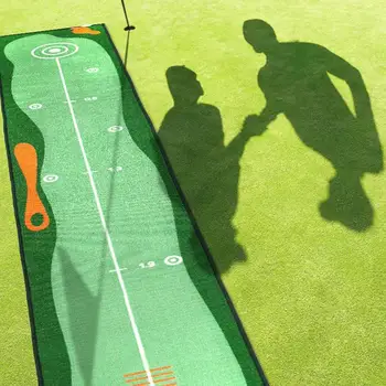 Golf Praxe Rohože Non-Slip Uvedenie Praxe Mat S Vzdialenosti Známky Prenosné Polyamidových Vlákien Golf Zelenej Mat Biť Vankúš