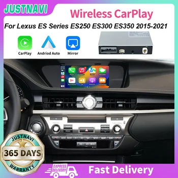 JUSTNAVI autorádia Android Bezdrôtový Carplay Box Pre Lexus ES Série ES250 ES300 ES350 2015 2016 2017 2018 2019 2020 2021 2022