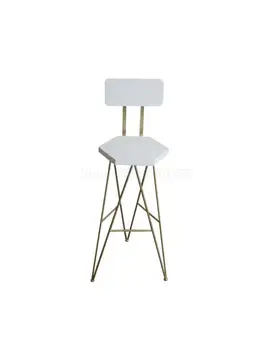 Kreatívne barové bar stoličky Nordic domov kovaného železa operadlo stoličky jednoduché moderné recepcii vysoká stolička