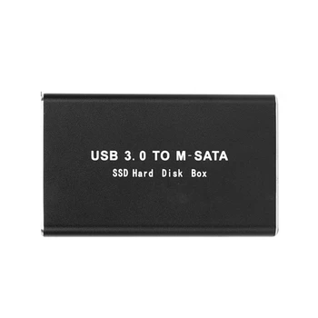 mSATA SSD Externé Úložný Box USB3.0 mSata SSD Prípade - Všetky Hliníkové zliatiny Odolné