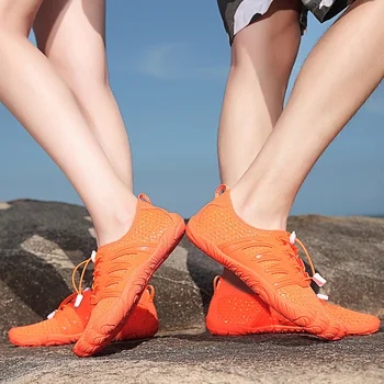 Nový Quick-Dry Mužov Detské Topánky Ženy Vody Topánky Priedušná Aqua proti Prúdu protišmykových Outdoorové Športy Wearproof Pláži Tenisky