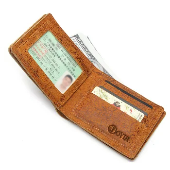 Peňaženka Mužov, Kožené Originálne Vintage s Mince Kabelku Držiteľa Karty Krátke Slim Pre Človeka 2030