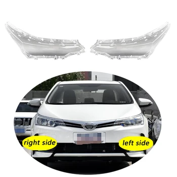 Použitie Pre Toyota Corolla 2017-2018 Transparentný Kryt Svetlometu Tienidlo Lampy Predného Svetlometu Shell Tienidlo Objektívu shell