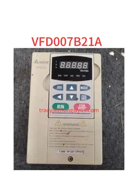 Použité B series invertor, VFD007B21A, 0,75 kw 220V, funkcia balík