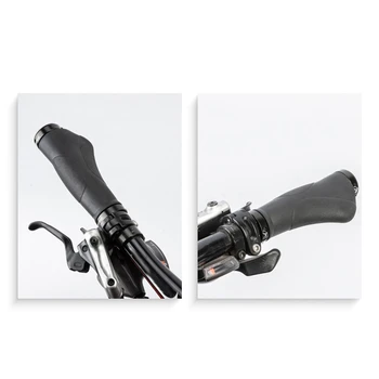 PROMEND Bicykli Riadítka Rukoväte Ergonomický Bicykli Konci Bar Pre MTB, BMX Bike E-Bike Príslušenstvo