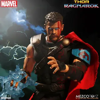 Pôvodné MEZCO JEDEN:12 Kolektívnej Thor: Ragnarok: Thor 1/12 Na Sklade Anime Akcia Zberu Model Hračky