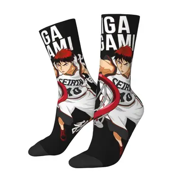 Radi Vtipné pánske Kompresné Ponožky Slam Dunk Retro Harajuku Kuroko No Kôš Športové Anime Série Street Style Vzor Posádky Ponožky