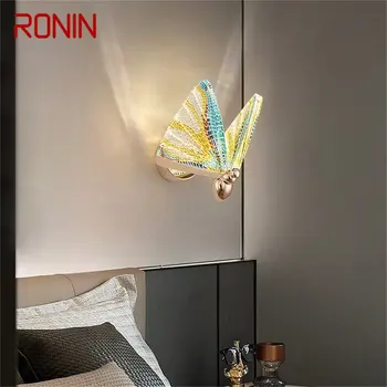 RONIN Nordic Tvorivé Motýľ Nástenné Svietidlá Sconces Moderné Svietidlá LED Svietidiel pre Domáce Dekorácie