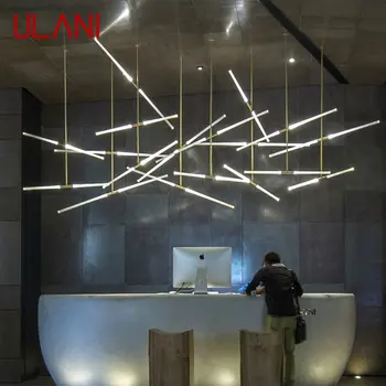 ULANI Nordic Prívesok Osvetlenie LED Moderné Tvorivé Osobné Umenie Luster Lampa Dekor Pre Domáce Hotel Front Desk