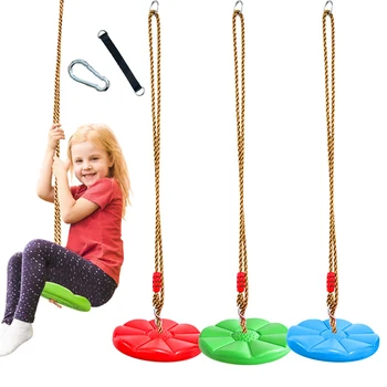 Vonkajšie Swing Set Vonkajšie Hračky Rodič-Dieťa, Interaktívne Hry, Petal Tvarované Šasi Dieťa Strom Swing Lezenie s Príslušenstvom